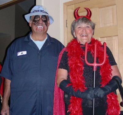 The Devil and the Plumber from Hell.. Imagine what they could do to YOUR bathroom!