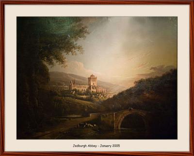 Jedburgh Abbey Painting
