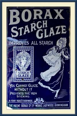 Borax  Starch Glaze