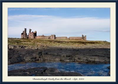 Dunstanburgh from the Beach