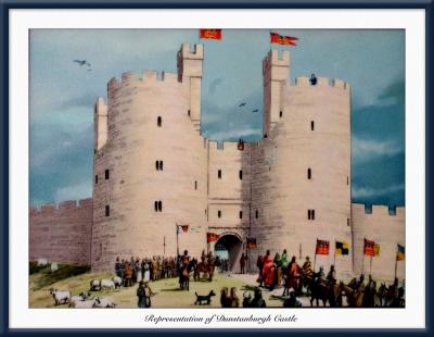 Representation of Dunstanburgh Castle