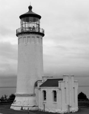 North Head Lighthouse - B&W.jpg