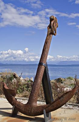 Anchor from the American Schooner Thomas Woodward