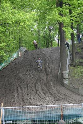 Muddy uphill