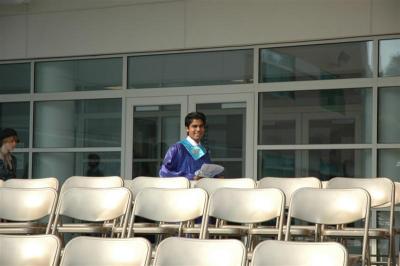 Before the graduation