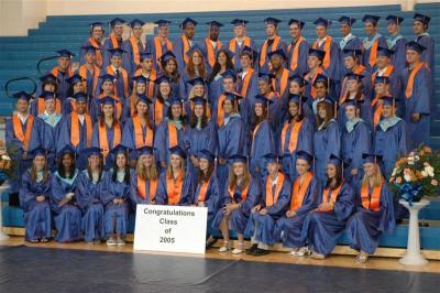 Class of 2005 before graduation
