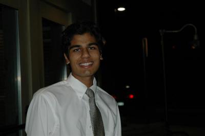 Kunaal before the dinner