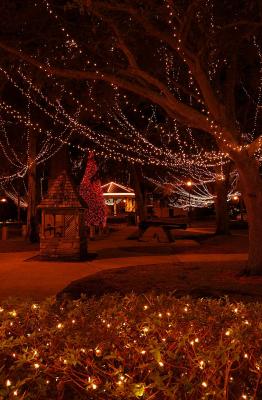 Christmas lights in St. Augustine