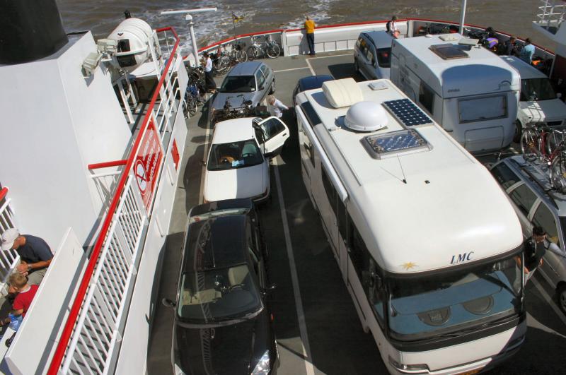 LMC  RV on Ferry.