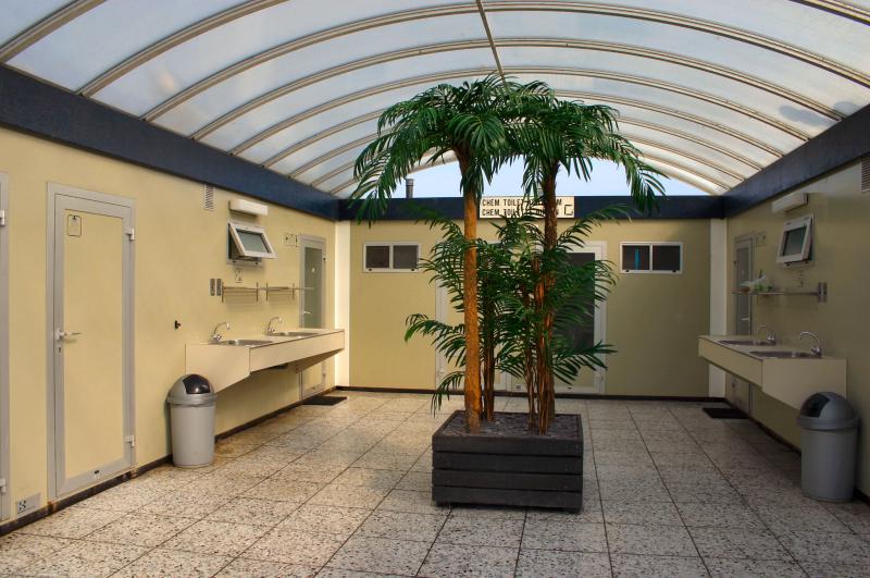 Toilets and wash facilities.