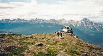 Top of mountain in BC