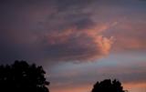 Between storm and night.