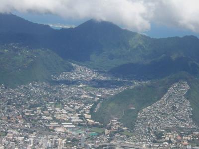 Manoa Valley (My house in the back)