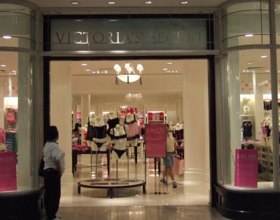Shopping for the wife....Sale at VS.