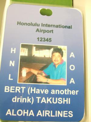 Aloha Bert!