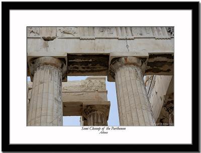 Semi Closeup of the Parthenon