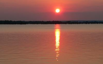 06 19 05  Sunset, Martin Dies State Park, TX