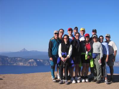 The Bicycle Adventures Oregon Crater Lake Hiking Club