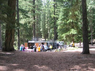 Final picnic & packing up for trip back to Portland