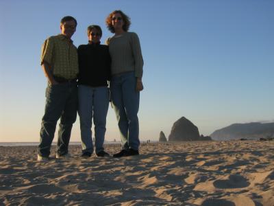 Cannon Beach - Haystack Rock in distance