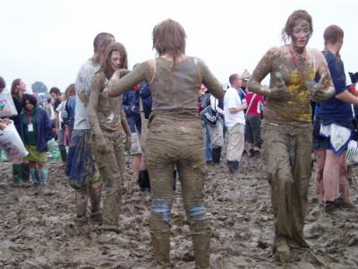 Female Mud Wrestlers