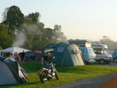 Campsite At Dusk