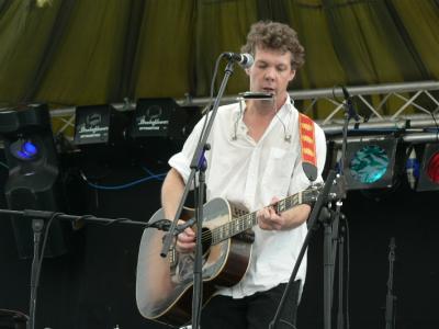 One Man His Old Guitar & A Harmonica