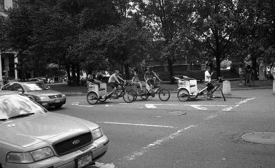 Bike carts, Central Park