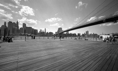Brooklyn Bridge, from Brooklyn