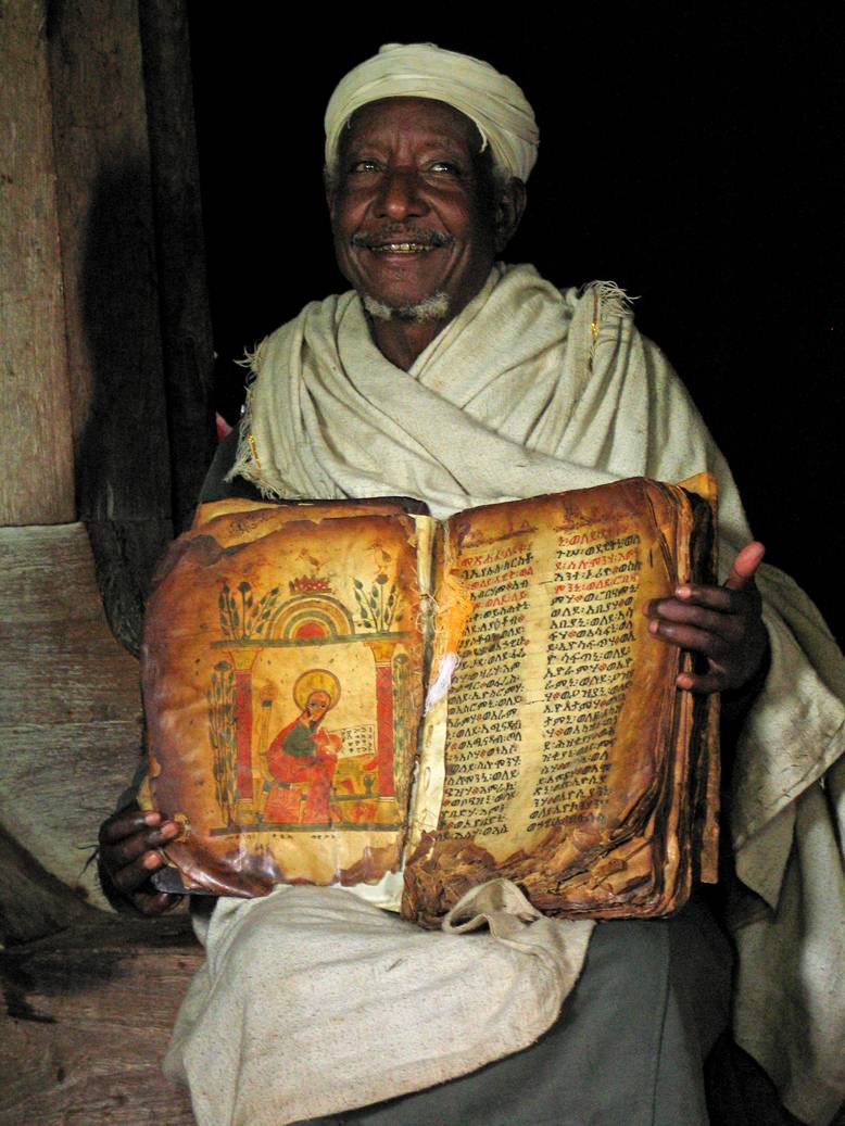 Priest with book