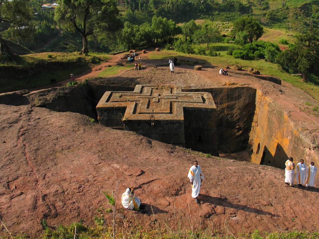 Bet Giyorgis in Lalibela