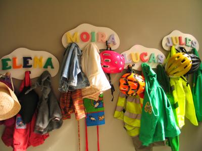 Kids coat tags