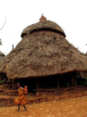 Communal hut
