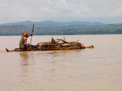 Fisherman on Lake Tana