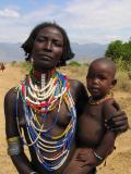 Arbore woman and child