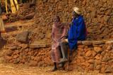 Old men in Konso village