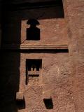 Windows of rock-hewn church