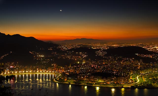 Luar sobre o crepsculo - GT1L0398 *