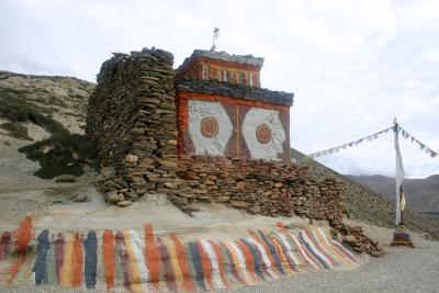 A chorten in Chhyunggar