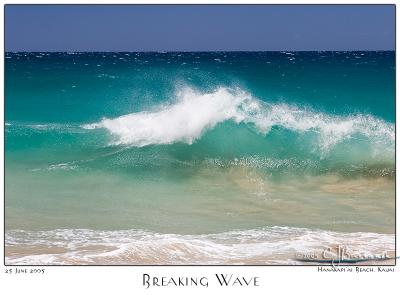 25Jun05 Breaking Wave