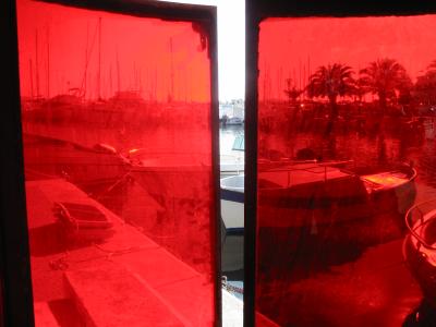 Red windows