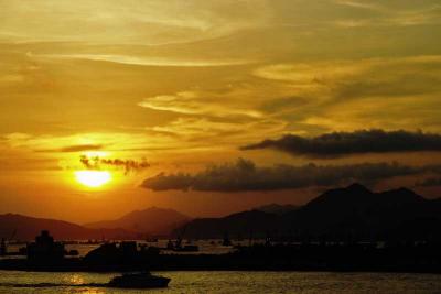 Sunset Over Sham Shui Po