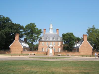 Buildings Around Colonial Williamsburg, Virginia