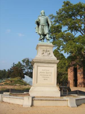Capt. John Smith Statue - Jamestowne Island - Jamestown, Virginia