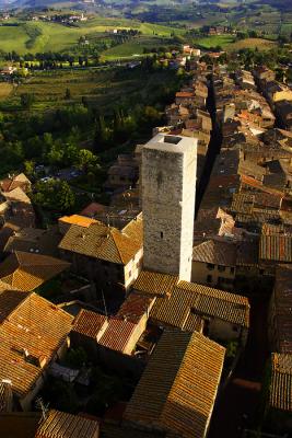 San Gimignano from above