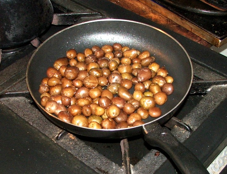 sartenearlos con un poco de aceite de oliva