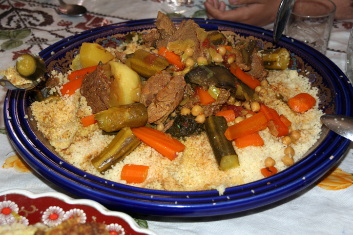 Couscous. Morrocain food