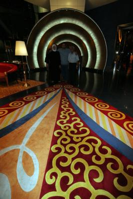 The Carpet in BURJ Al Arab. BUBAI