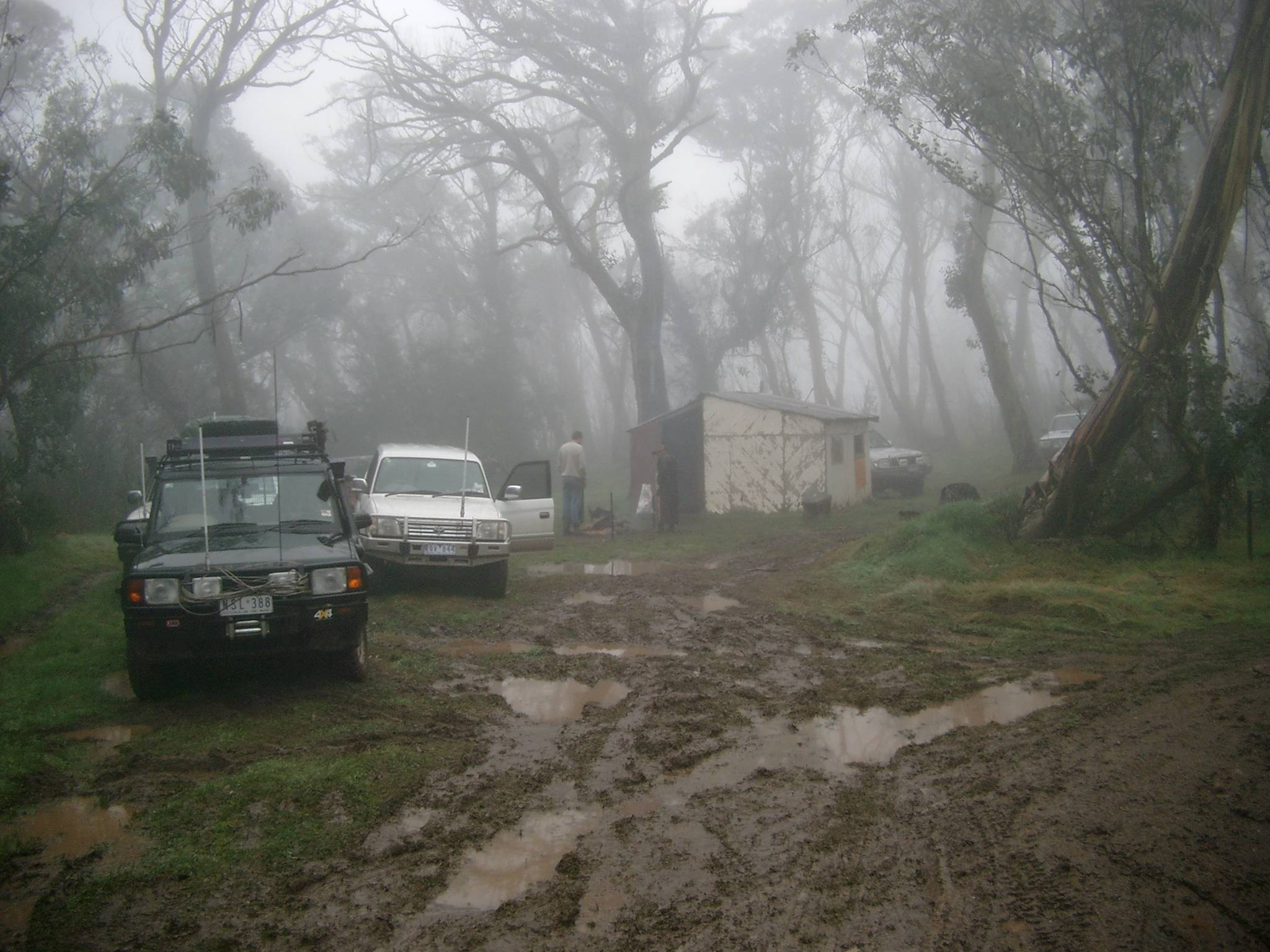 CAMP AT GUYS HUT