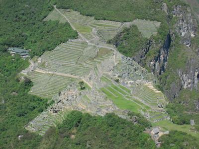 View of Machu Picchu from Huayna Picchu